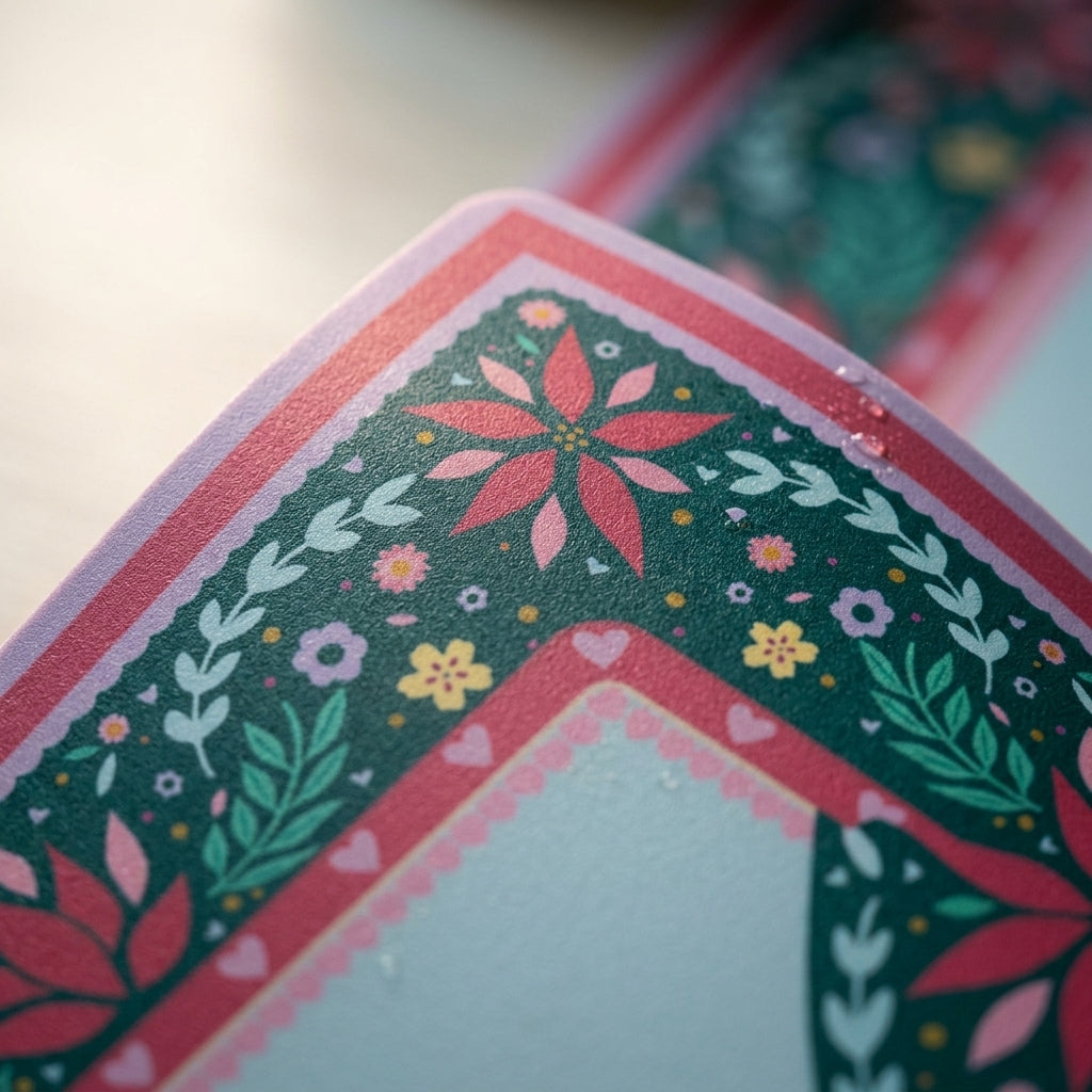 Woodland Folk Mahjong Mat — Roll-Up