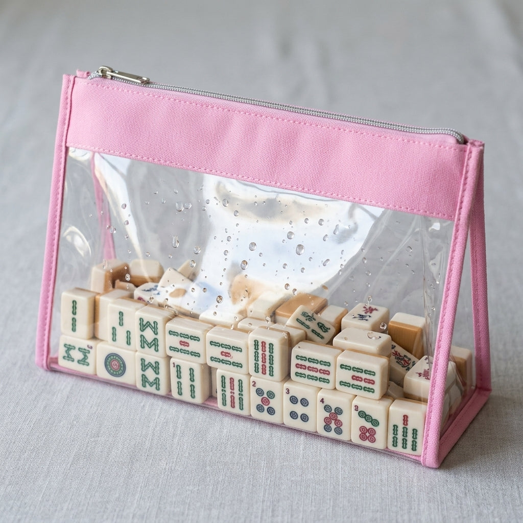 Mahjong Day-Bag Set — Canvas Carryall