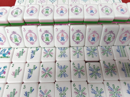 Elephant Blossom American Mahjong Set – 160 Tiles