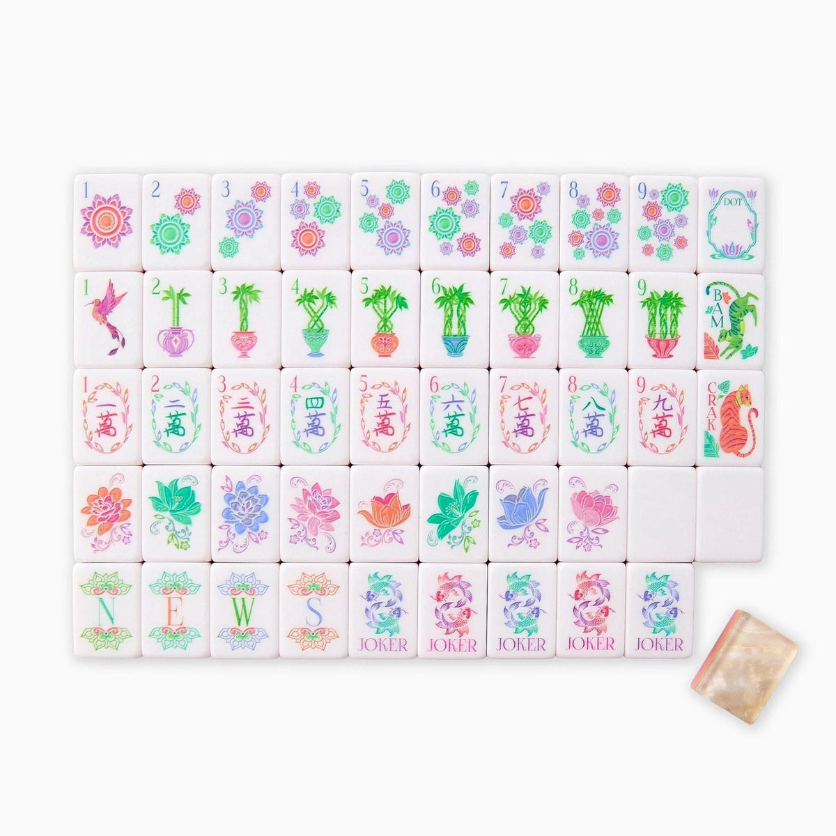 Pearl Garden American Mahjong Set – 160 Tiles