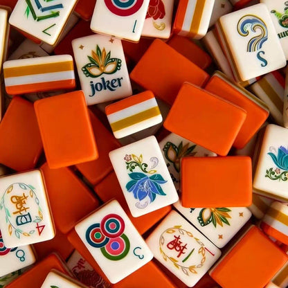 Masquerade Garden American Mahjong Set – 160 Tiles
