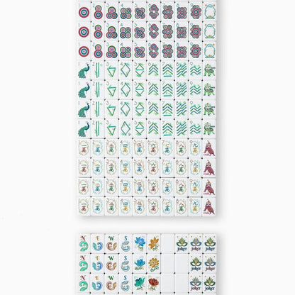 Masquerade Garden American Mahjong Set – 160 Tiles