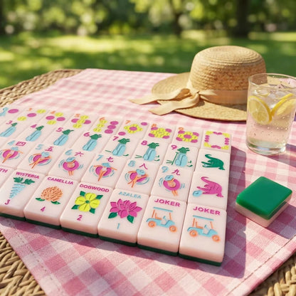 Clubhouse Pink American Mahjong Set – 160 Tiles