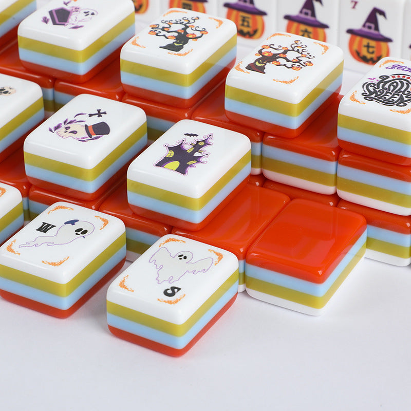 Halloween Nights American Mahjong Set – 160 Tiles