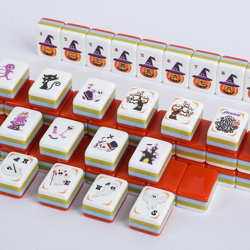 Halloween Nights American Mahjong Set – 160 Tiles
