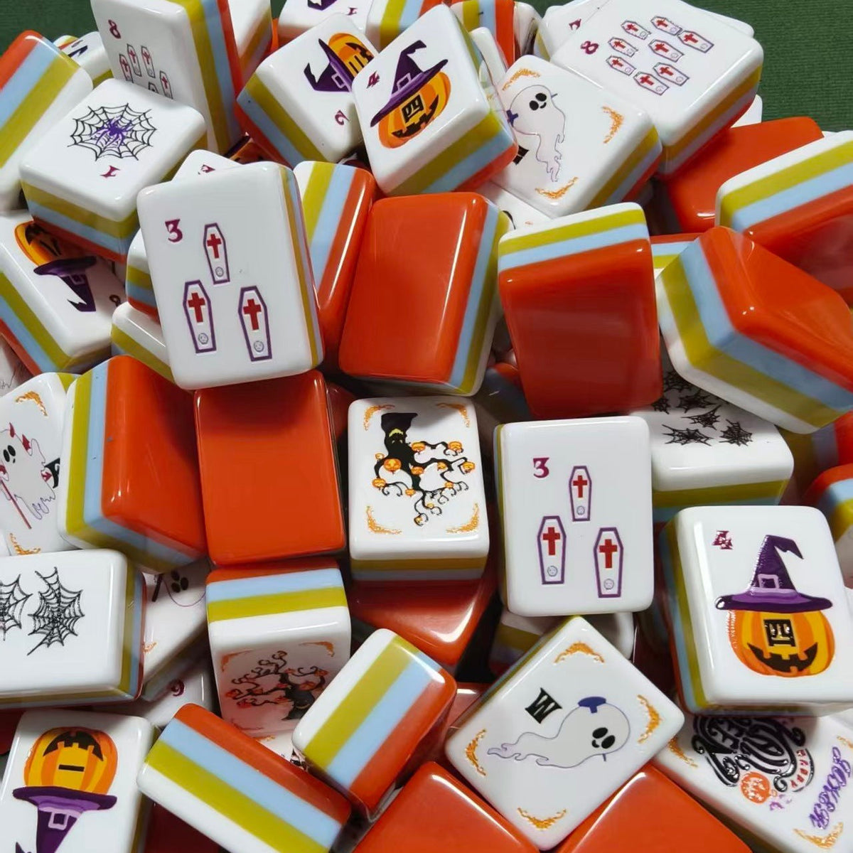 Halloween Nights American Mahjong Set – 160 Tiles