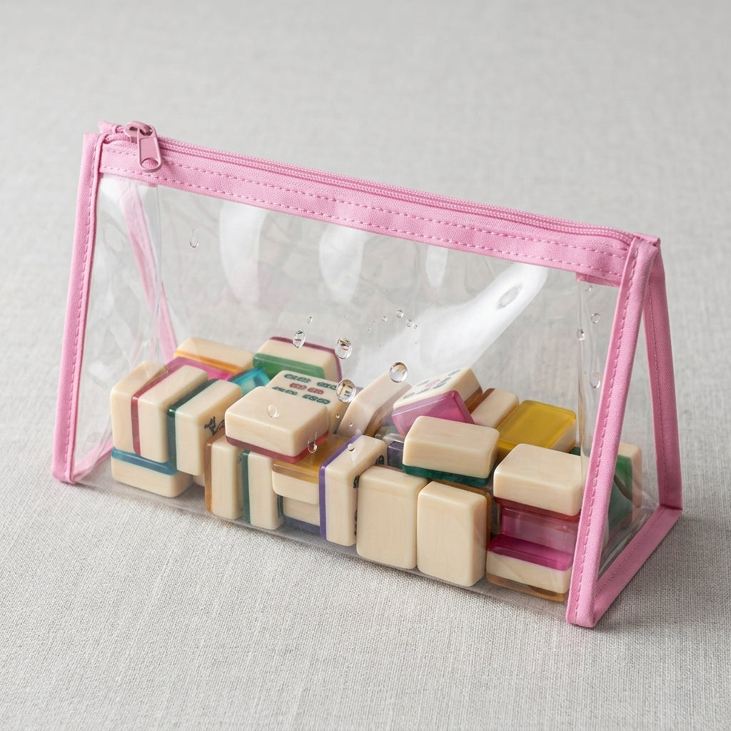 Mahjong Day-Bag Set — Canvas Carryall