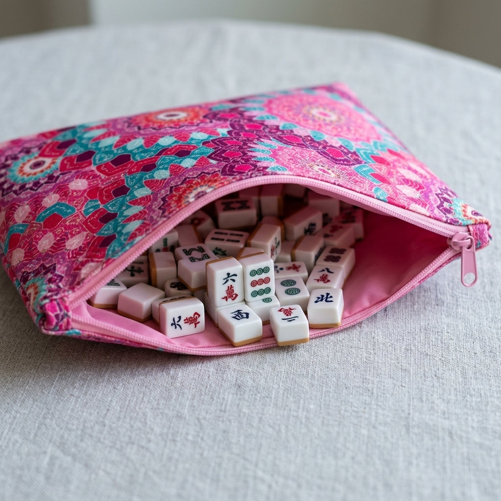 Mahjong Travel Set — 3-Piece Carry