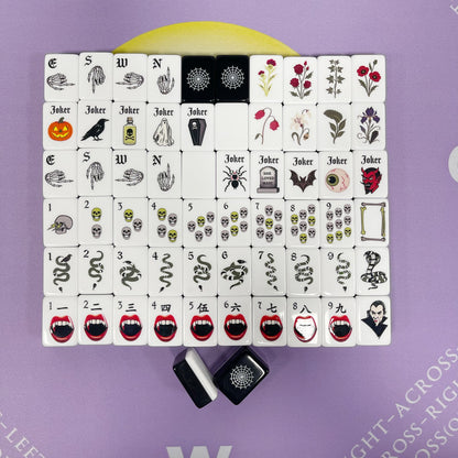 Halloween Haunt American Mahjong Set – 160 Tiles