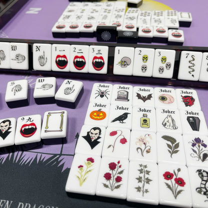 Halloween Haunt American Mahjong Set – 160 Tiles