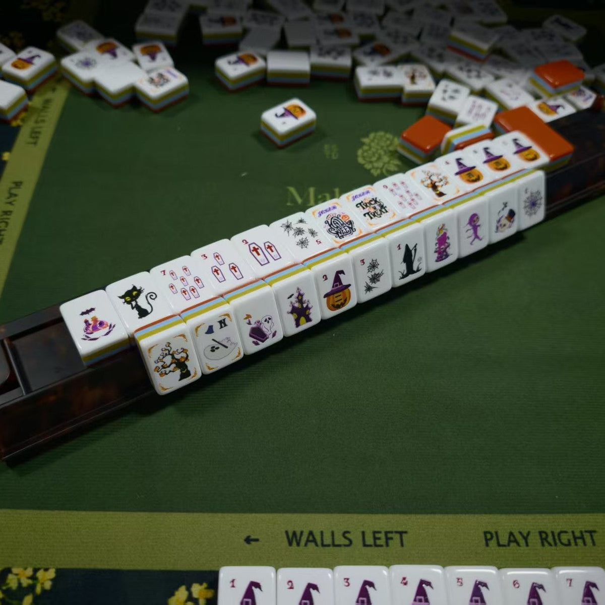 Halloween Nights American Mahjong Set – 160 Tiles