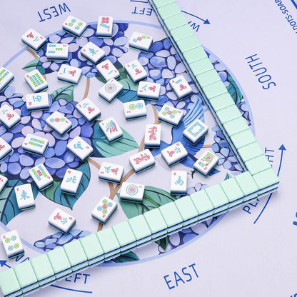 Mint Stripe American Mahjong Set – 160 Tiles
