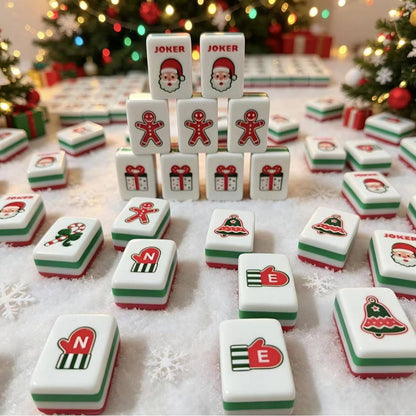 Christmas Cheer American Mahjong Set – 160 Tiles