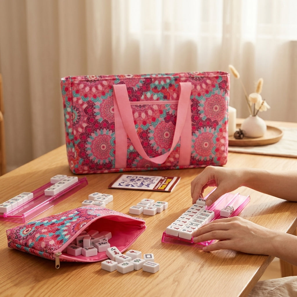 Mahjong Travel Set — 3-Piece Carry