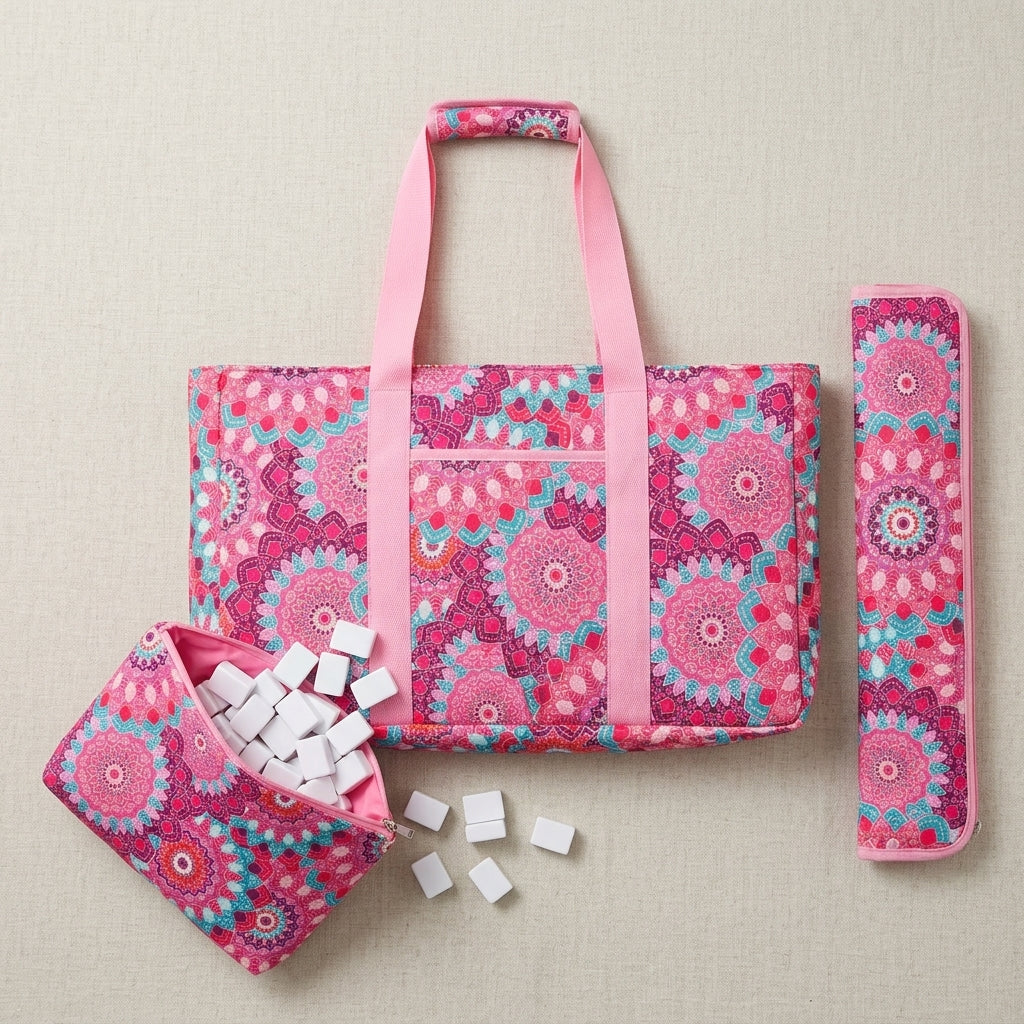 Mahjong Travel Set — 3-Piece Carry