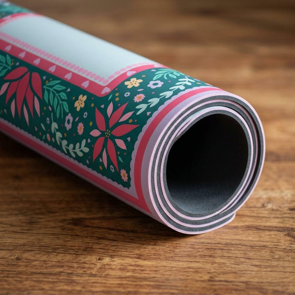 Woodland Folk Mahjong Mat — Roll-Up