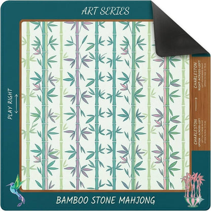 Bamboo Grove Mahjong Mat — Roll-Up