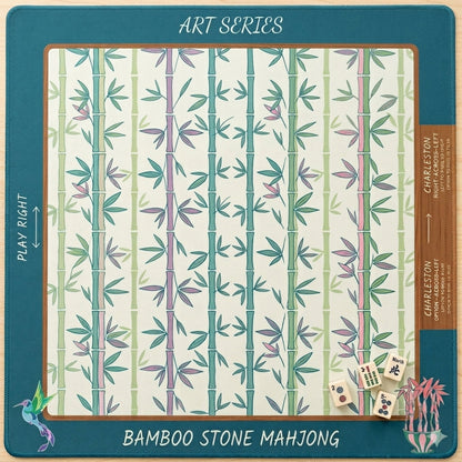 Bamboo Grove Mahjong Mat — Roll-Up