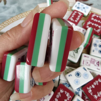 Garden Letters American Mahjong Set – 160 Tiles