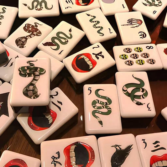Halloween Haunt American Mahjong Set – 160 Tiles