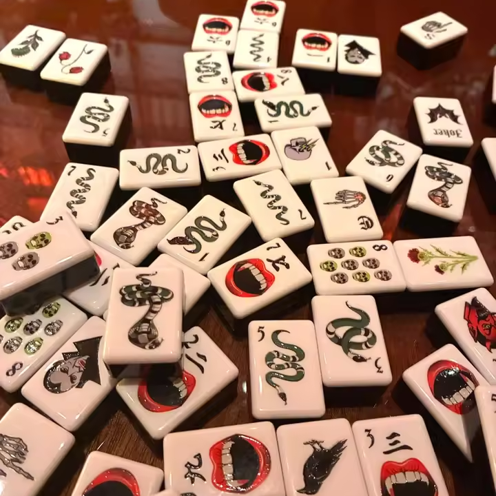Halloween Haunt American Mahjong Set – 160 Tiles