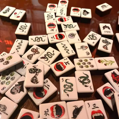 Halloween Haunt American Mahjong Set – 160 Tiles