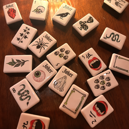 Halloween Haunt American Mahjong Set – 160 Tiles