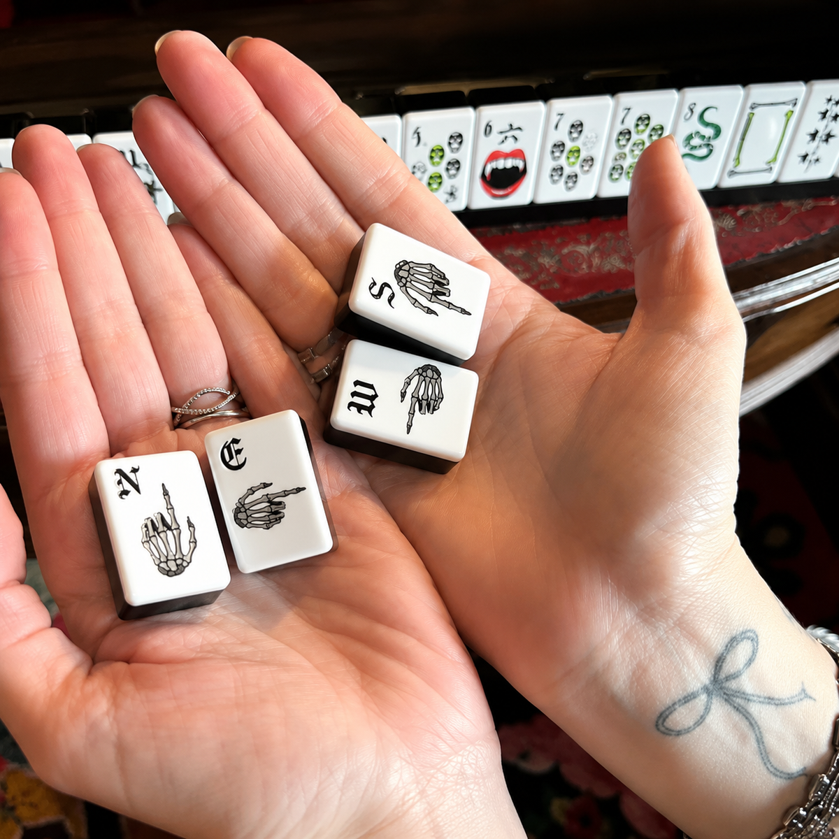 Halloween Haunt American Mahjong Set – 160 Tiles