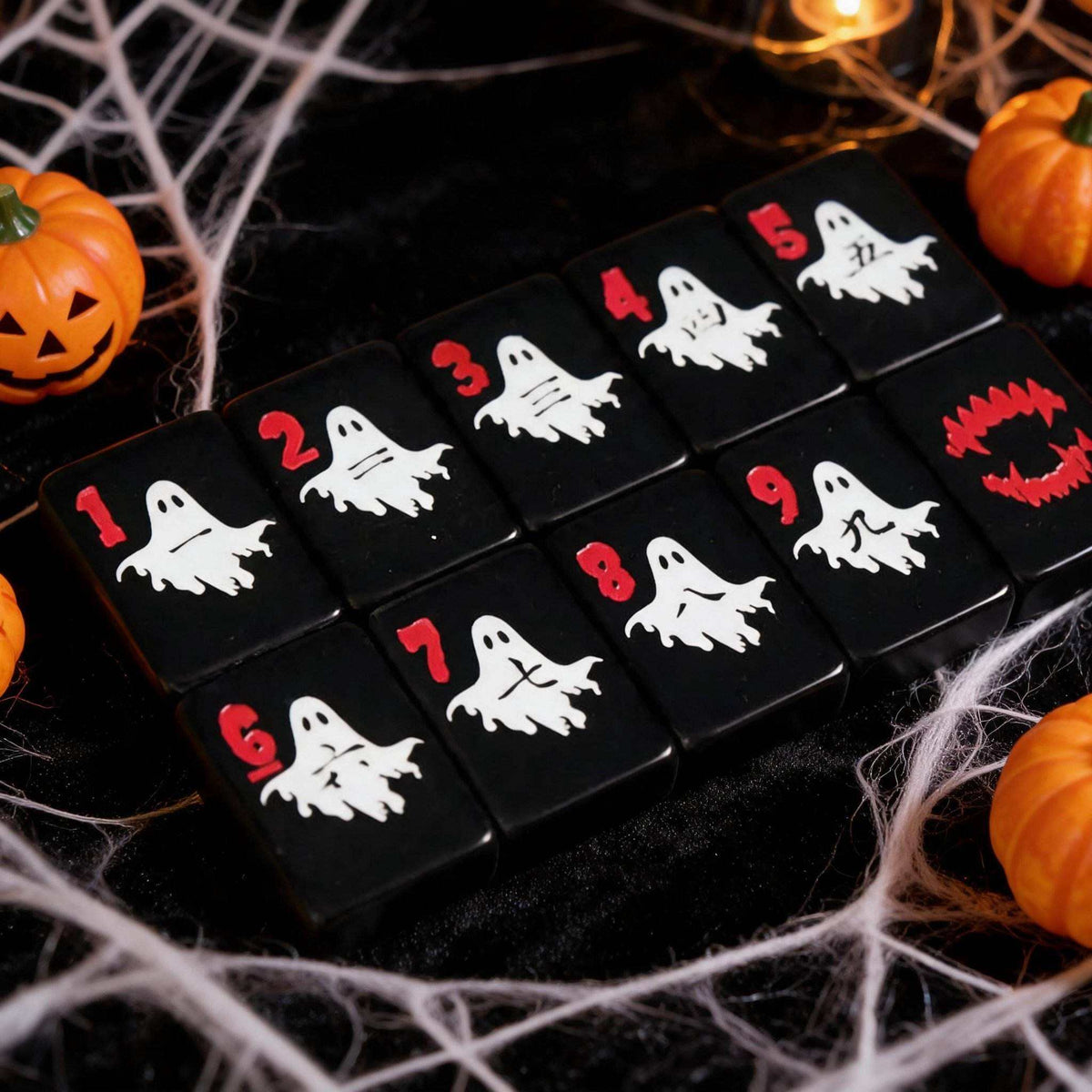 Halloween After Dark American Mahjong Set – 160 Tiles