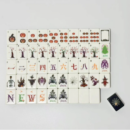 Spiderweb Twilight American Mahjong Set – 160 Tiles