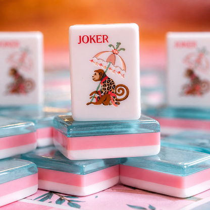 Summer Bloom American Mahjong Set – 160 Tiles