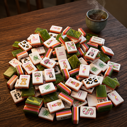Wild Ones American Mahjong Set – 160 Tiles