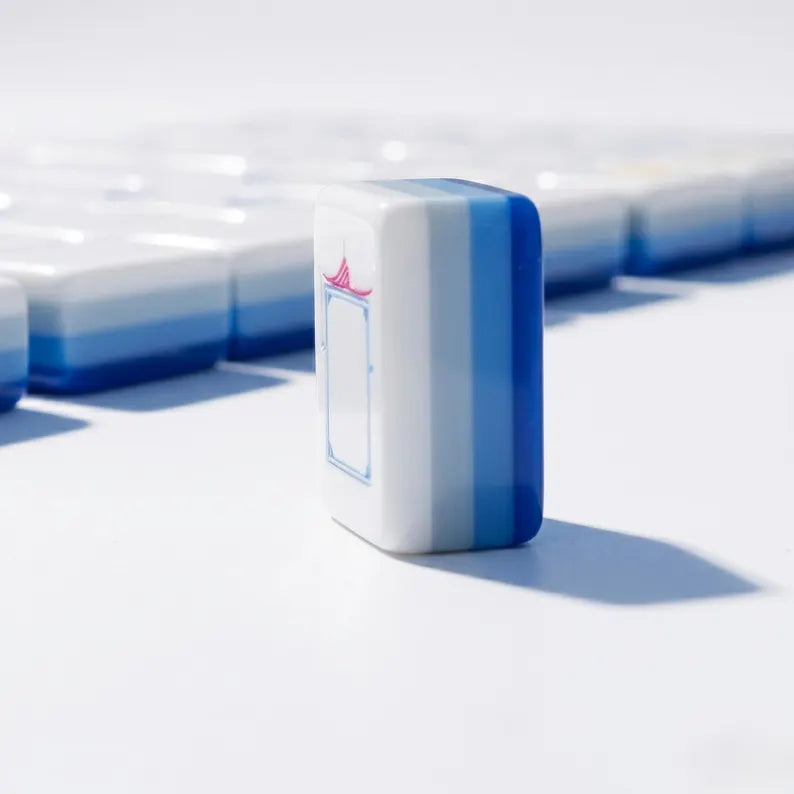 Valcrest™ Blue Porcelain American Mahjong Set – 160 Tiles