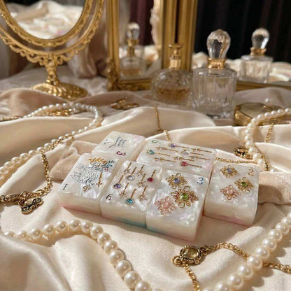 Royal Pearl American Mahjong Set – 160 Tiles