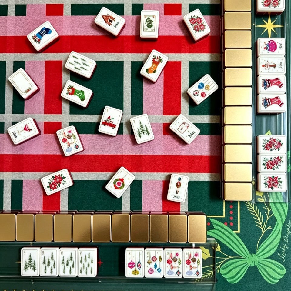Holiday Cheer American Mahjong Set – 160 Tiles