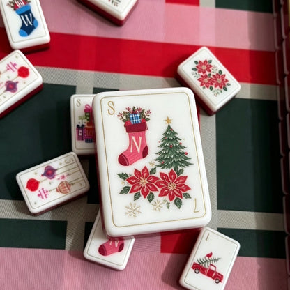 Holiday Cheer American Mahjong Set – 160 Tiles