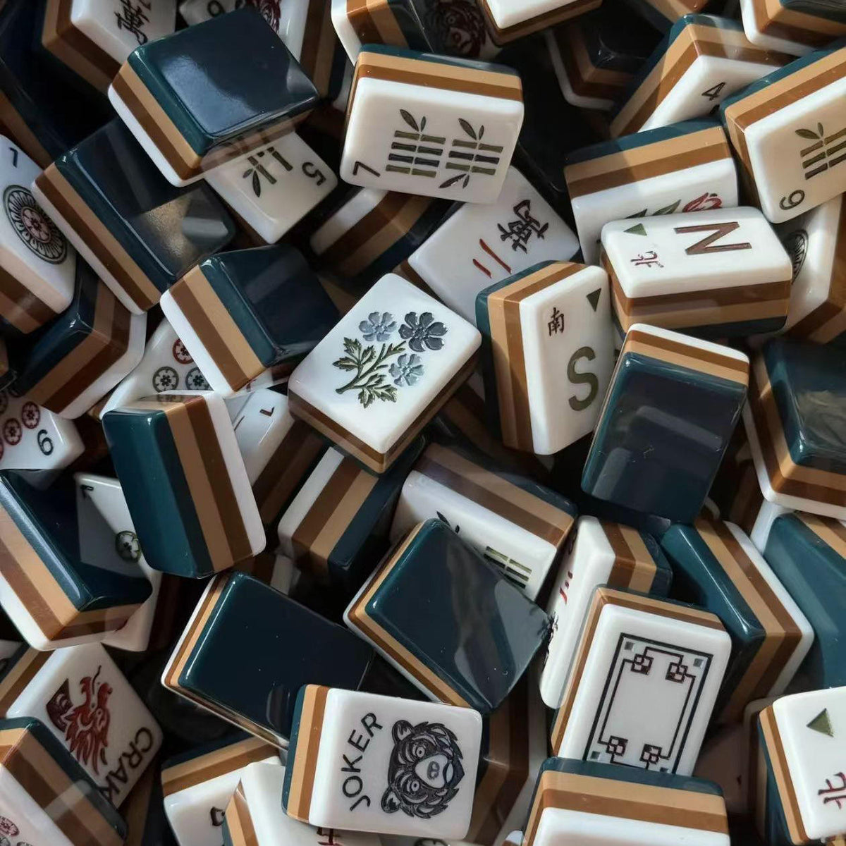 Golden Grove American Mahjong Set – 160 Tiles