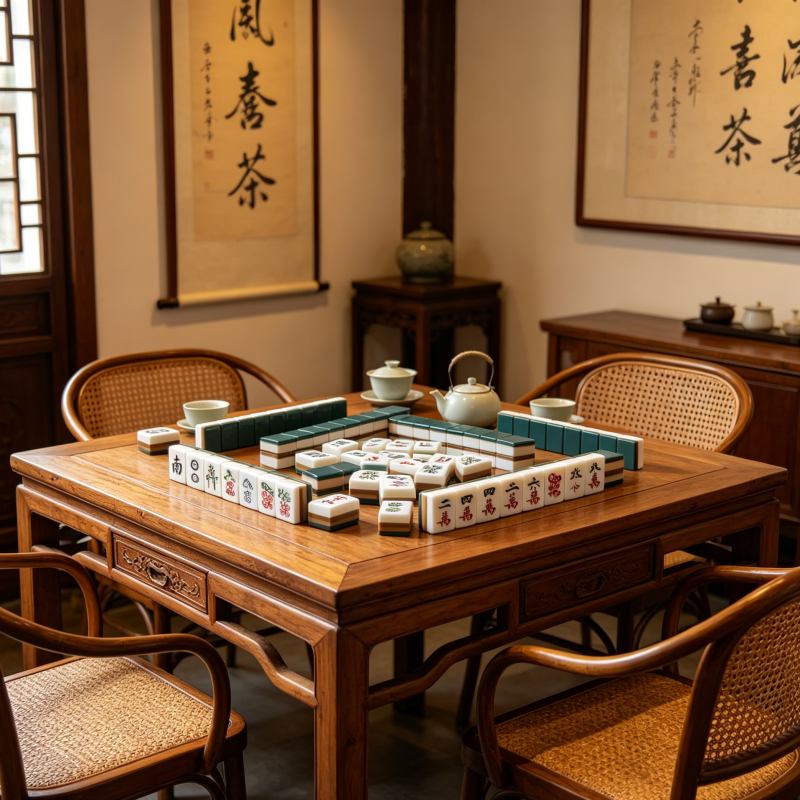 Golden Grove American Mahjong Set – 160 Tiles